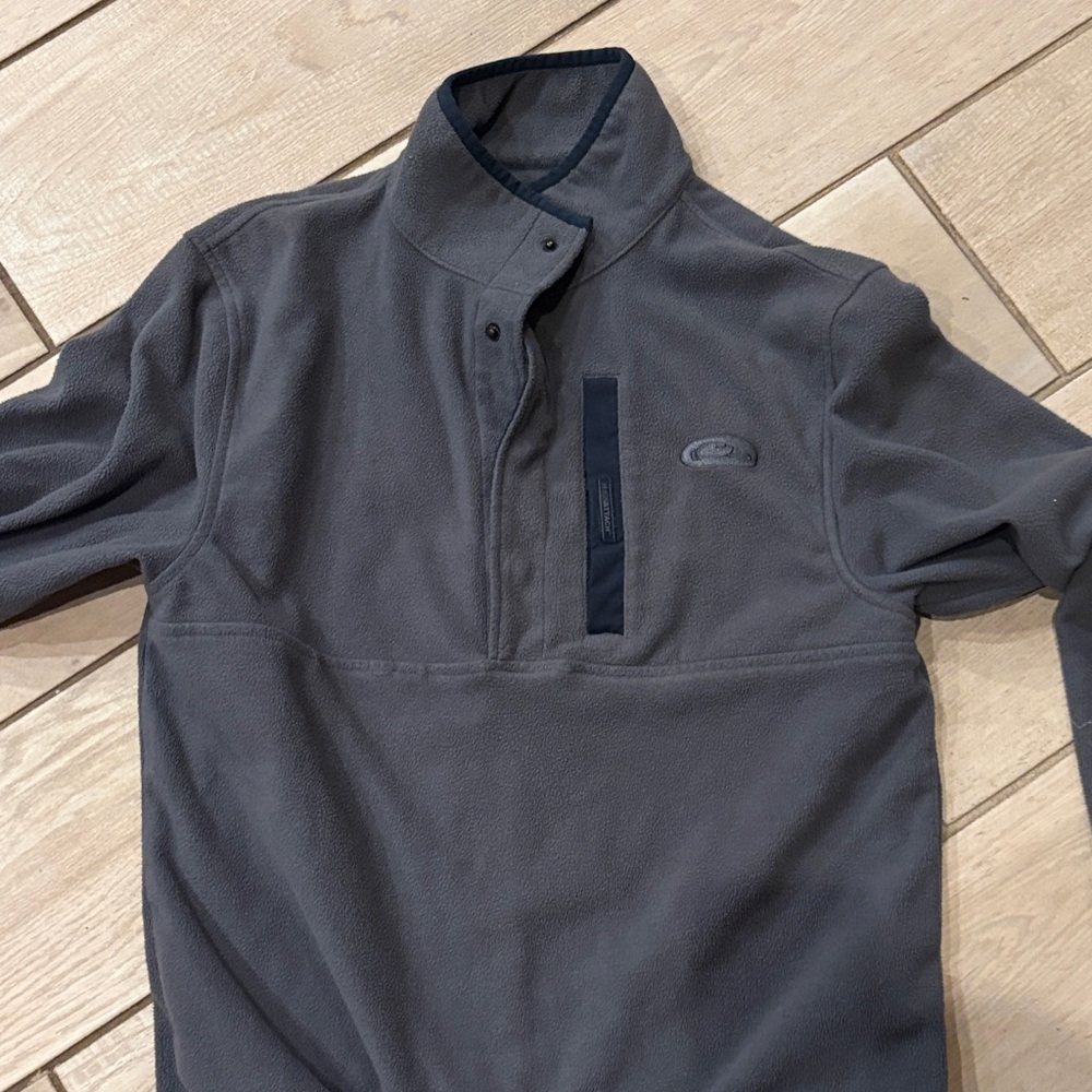 Drake Charcoal Fleece Pullover
